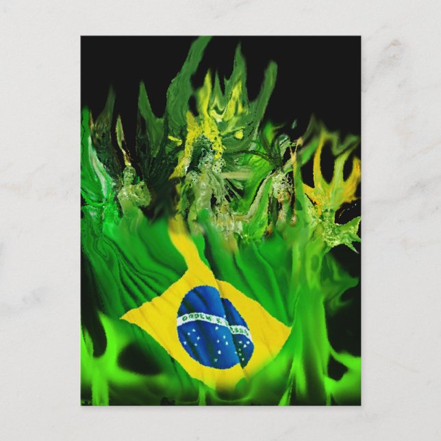 Fogo de Brasil Postcard (Front)