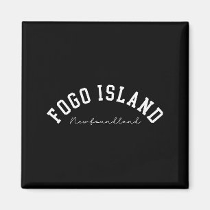 Fogo Island Newfoundland Canada College Text  Magnet