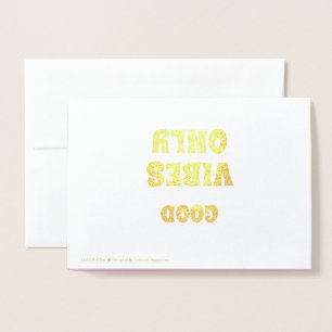 Foil Card