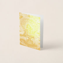 FOIL CARD, BEAUTIFUL BOHO IMAGE