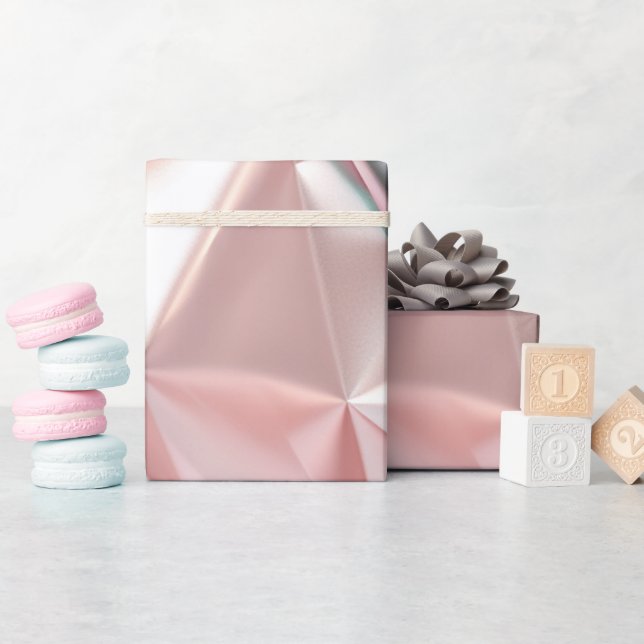 Foil Crinkle Pattern Wrapping Paper (Baby Shower)