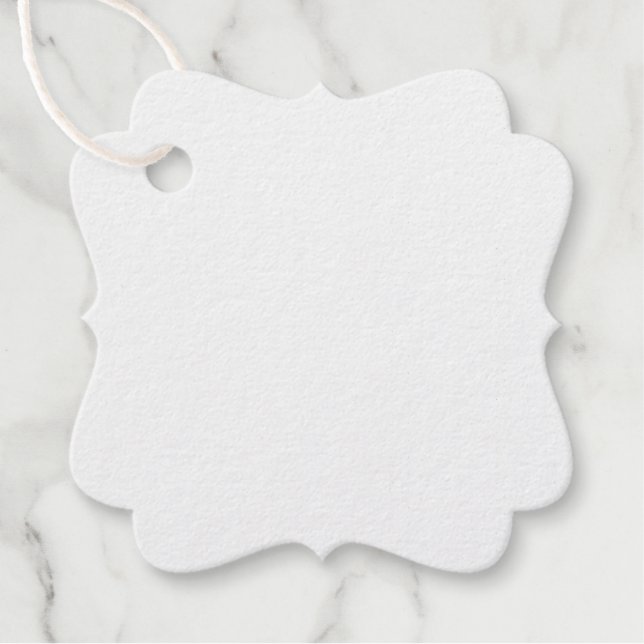 Foil Favour Tag (Front)