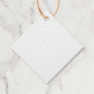 Foil Favour Tag