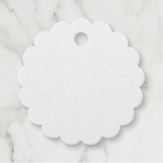 Foil Favour Tag