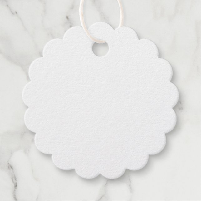 Foil Favour Tag (Front)