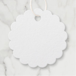 Foil Favour Tag
