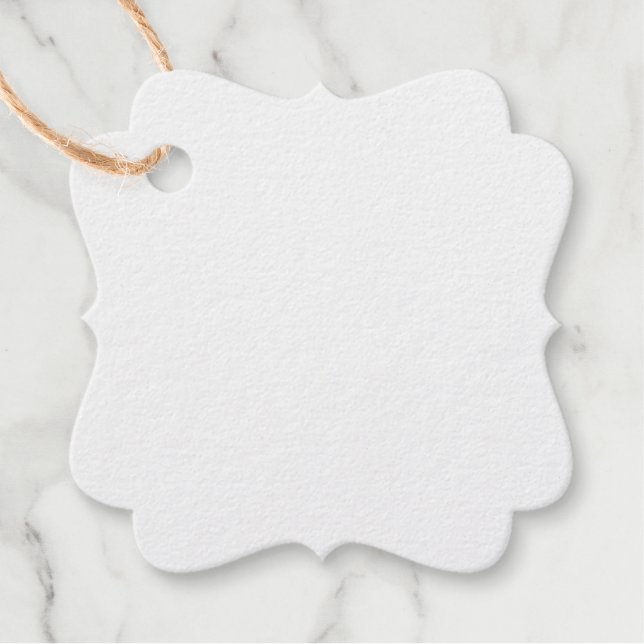 Foil Favour Tag (Front)