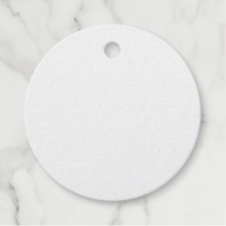 Foil Favour Tag