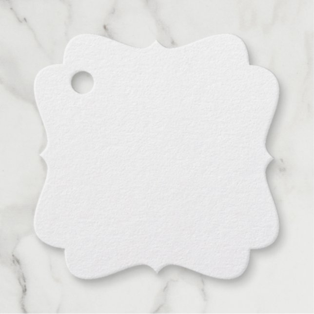 Foil Favour Tag (Front)