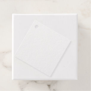 Foil Favour Tag