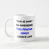foil fencing coach, awesome