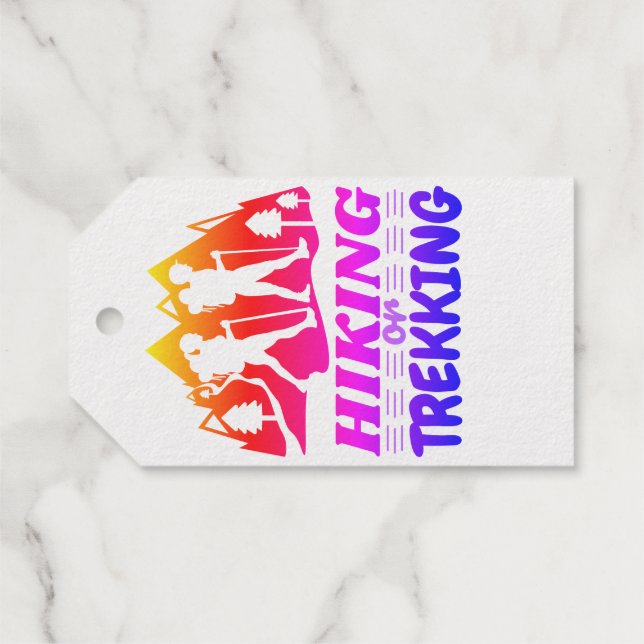 Foil Gift Tag (Back (Horizontal))