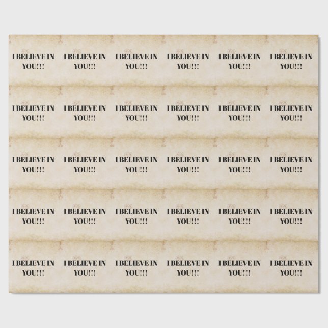 Foil Gift Tag Wrapping Paper (Flat)