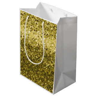 Foil Gold Gift Bag
