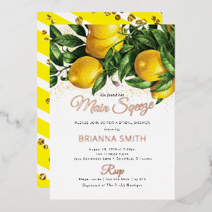 Foil Her Lemon Squeeze Bridal