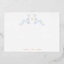 Foil Holiday Card