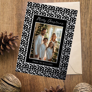 Foil Holiday Editable Christmas Cards Template 