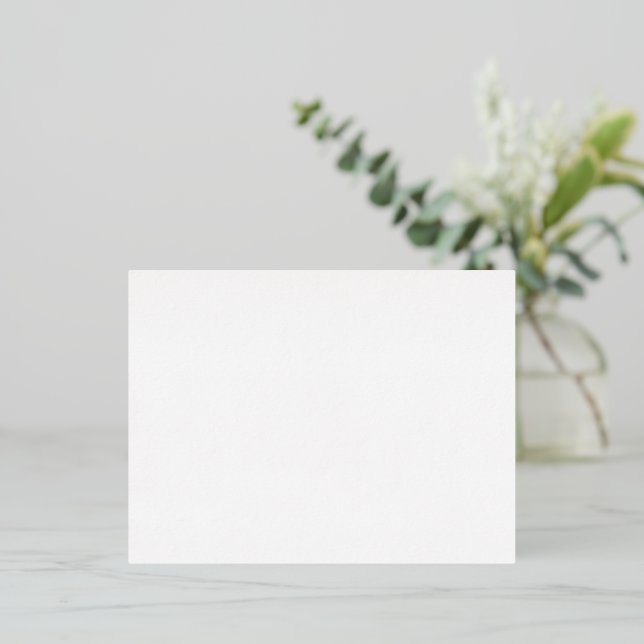 Foil Holiday Post Card (Standing Front)