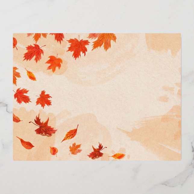 Foil Holiday Post Card (Front)