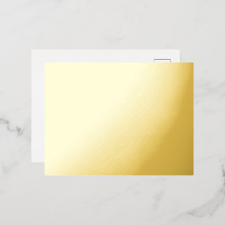 Foil Holiday Post Card