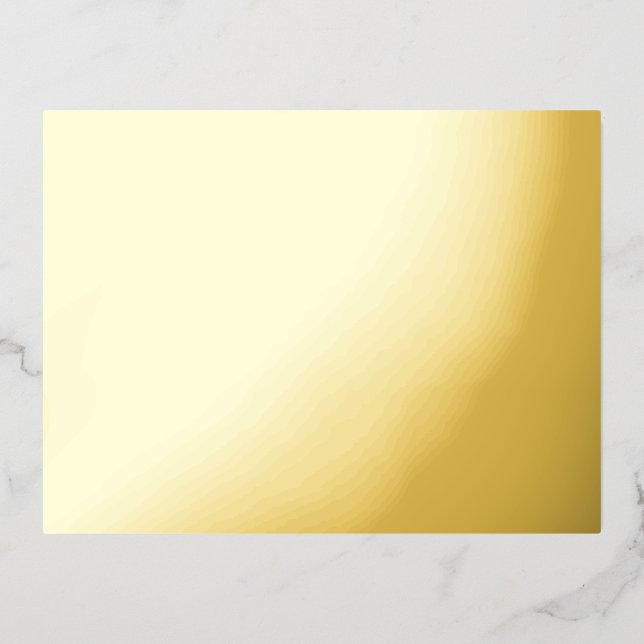 Foil Holiday Post Card (Front)