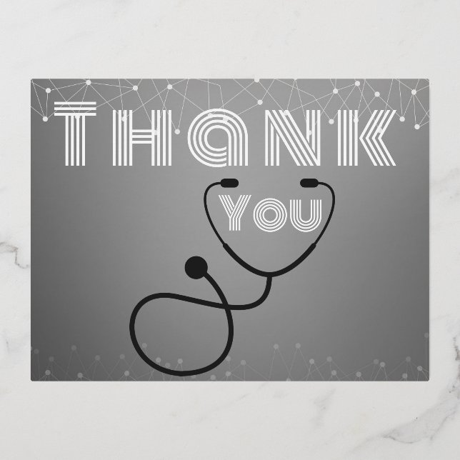 Foil Holiday Post Card (Front)