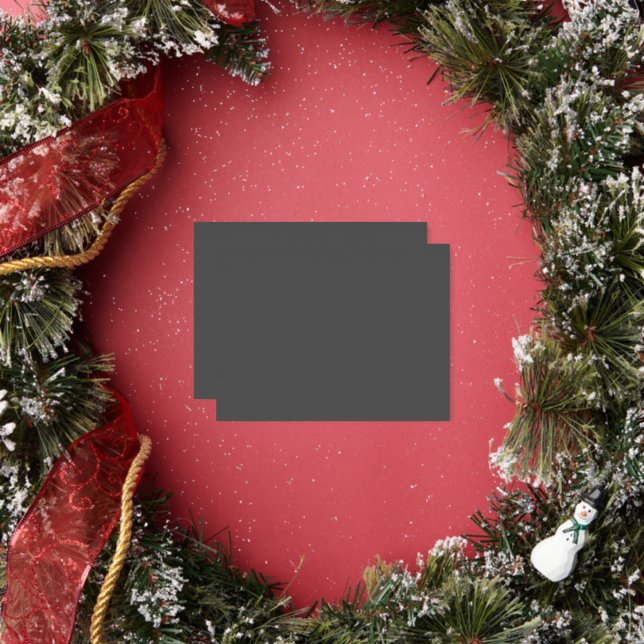 Foil Holiday Post Card (Insitu)