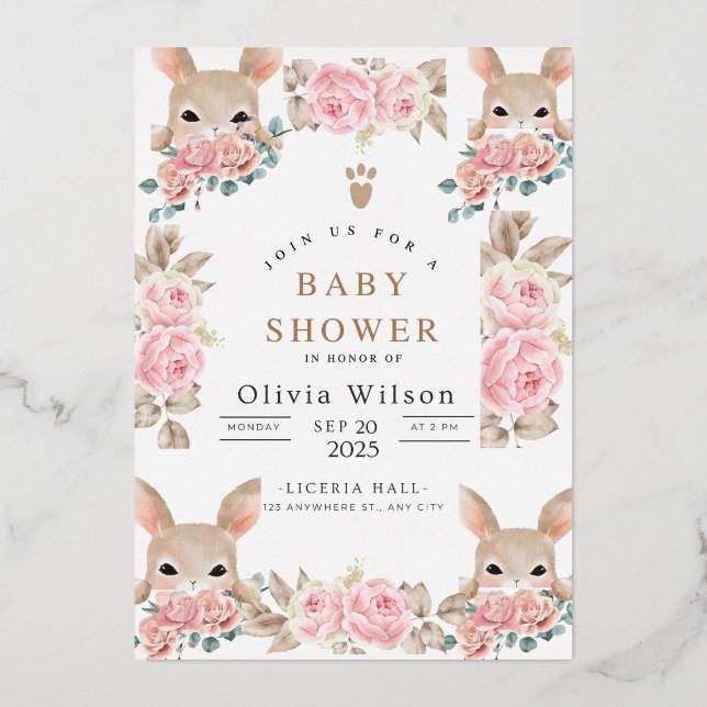 Foil Invitation (Front)