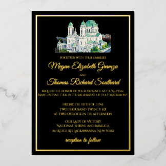 Foil Invitation