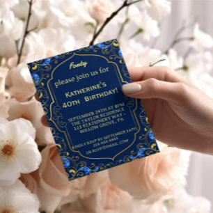 Foil Invitation