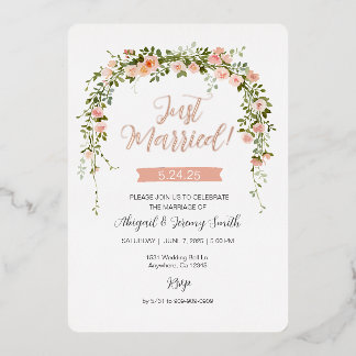 Foil Invitation