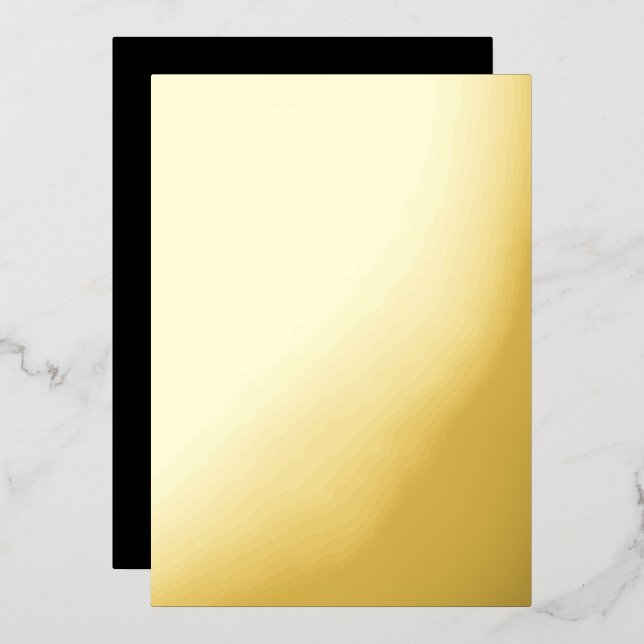 Foil Invitation (Front/Back)