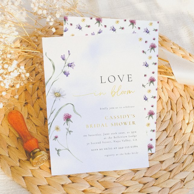 Foil | Love in Bloom Wildflower Bridal Shower (Creator Uploaded)