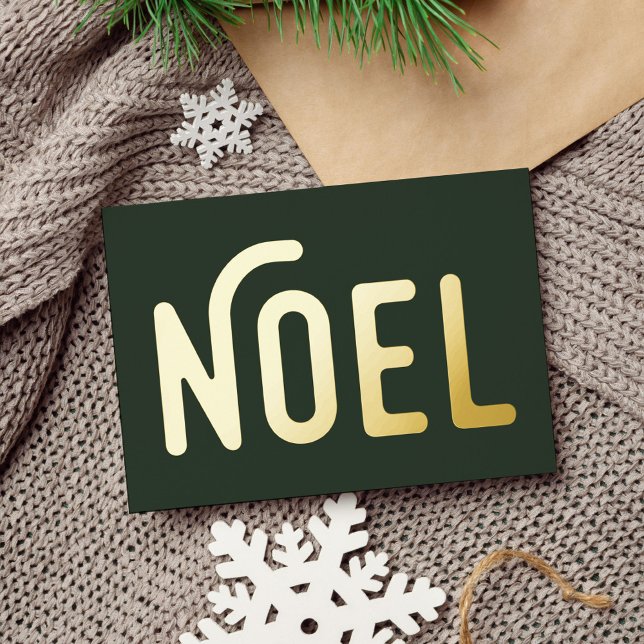 Foil Minimalist Simple Noel Christmas Holiday (Creator Uploaded)