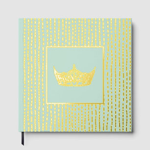 Foil Pageant Crown Photo Scrapbook text on spine Guest Book