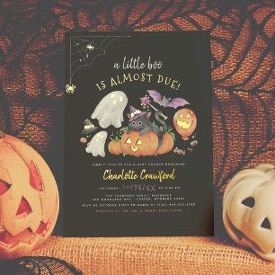 Foil Pressed   Boo Cute Halloween Baby Shower 