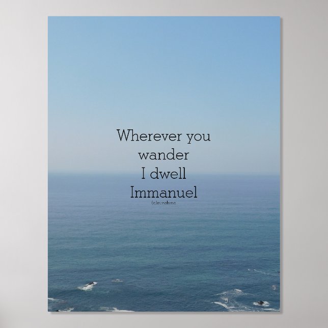 FOIL PRINT POSTER ART AND DESIGN  (Front)