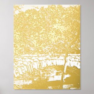 FOIL PRINT POSTER ART AND DESIGN STYLE