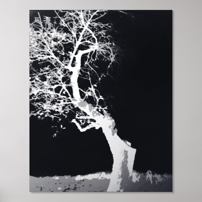 FOIL PRINT POSTER ART AND DESIGN STYLE  (Front)