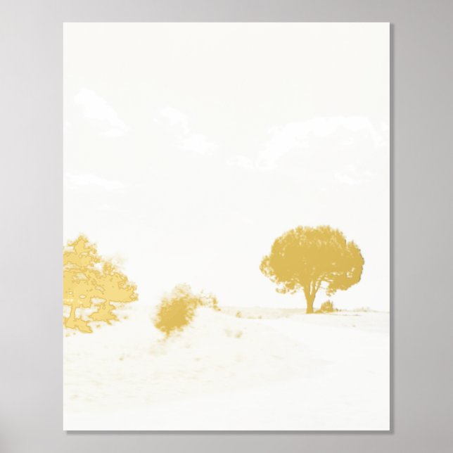 FOIL PRINT POSTER ART AND DESIGN STYLE  (Front)