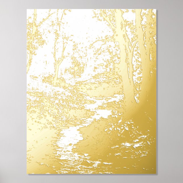 FOIL PRINT POSTER ART AND DESIGN  STYLES  (Front)