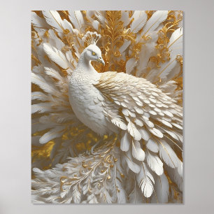Foil Print, Size: 11" x 14", Foil Colour: Gold, Ma Prints