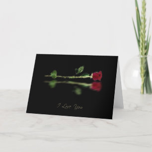 Foil Rose Invitation