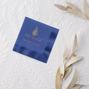 Foil Stamped Napkins