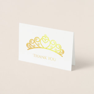  Foil Tiara Mini Card