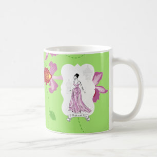 Fois à Paris Fashion Illustration Coffee Mug