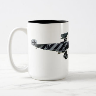 Fokker DR1 239/17 Mug! Two-Tone Coffee Mug