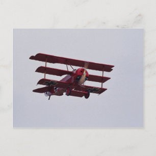 Fokker DR.1 Triplane Postcard