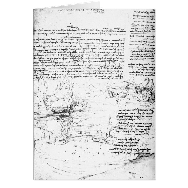 Fol.145v-a, page from Da Vinci's notebook (Front)