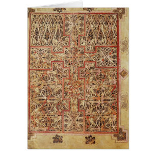 Fol.220 Carpet page, from the Lichfield